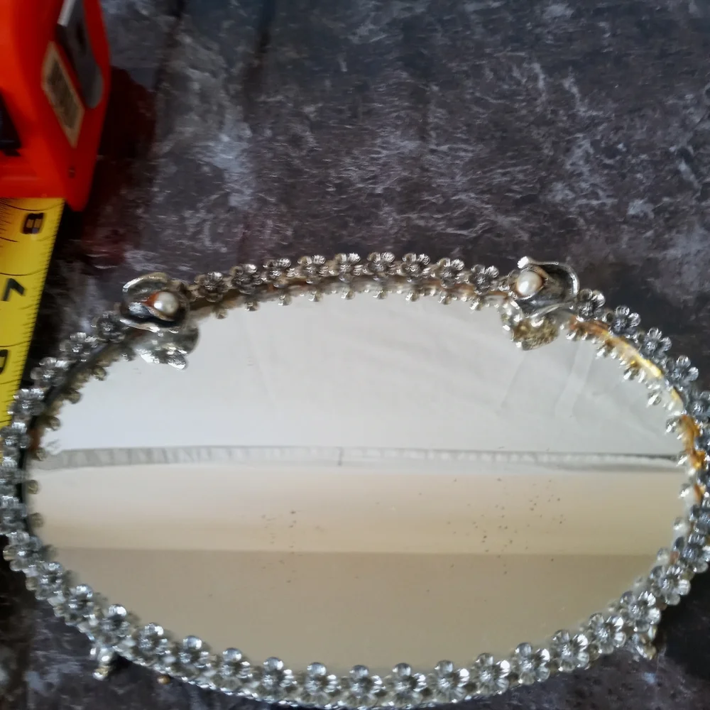 Vintage Mirrored Vanity Perfume/Make-up Tray